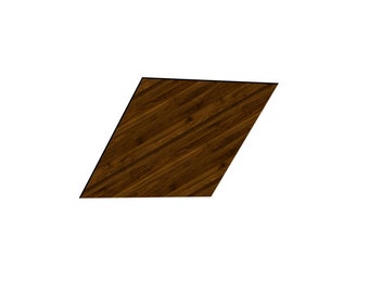 MDF Panels Diamond 45x26cm
