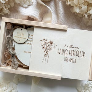 Personalisiertes Geldgeschenk zum Geburtstag aus Holz | Geburtstagsgeschenk zum 30. Geburtstag