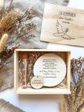 Personalized wooden money gift for communion | Communion gift for money and vouchers | Wooden money gift with engraving