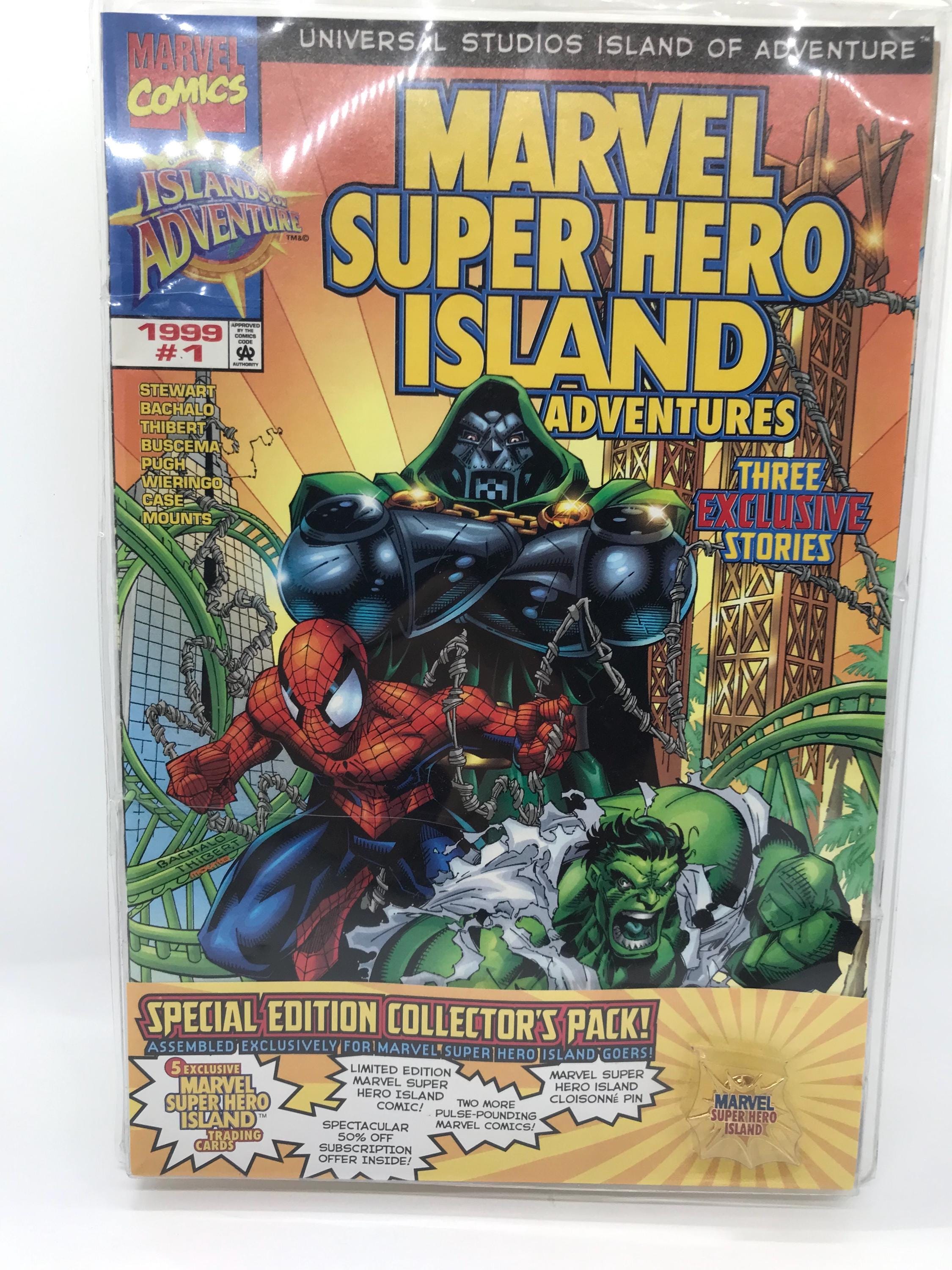 Marvel Super Hero Island Adventures ( Very Rare). 1999 #1. - Etsy