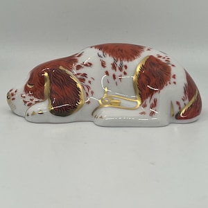 Royal Crown Derby Exclusive ‘Puppy’. Gold quality. In original box.