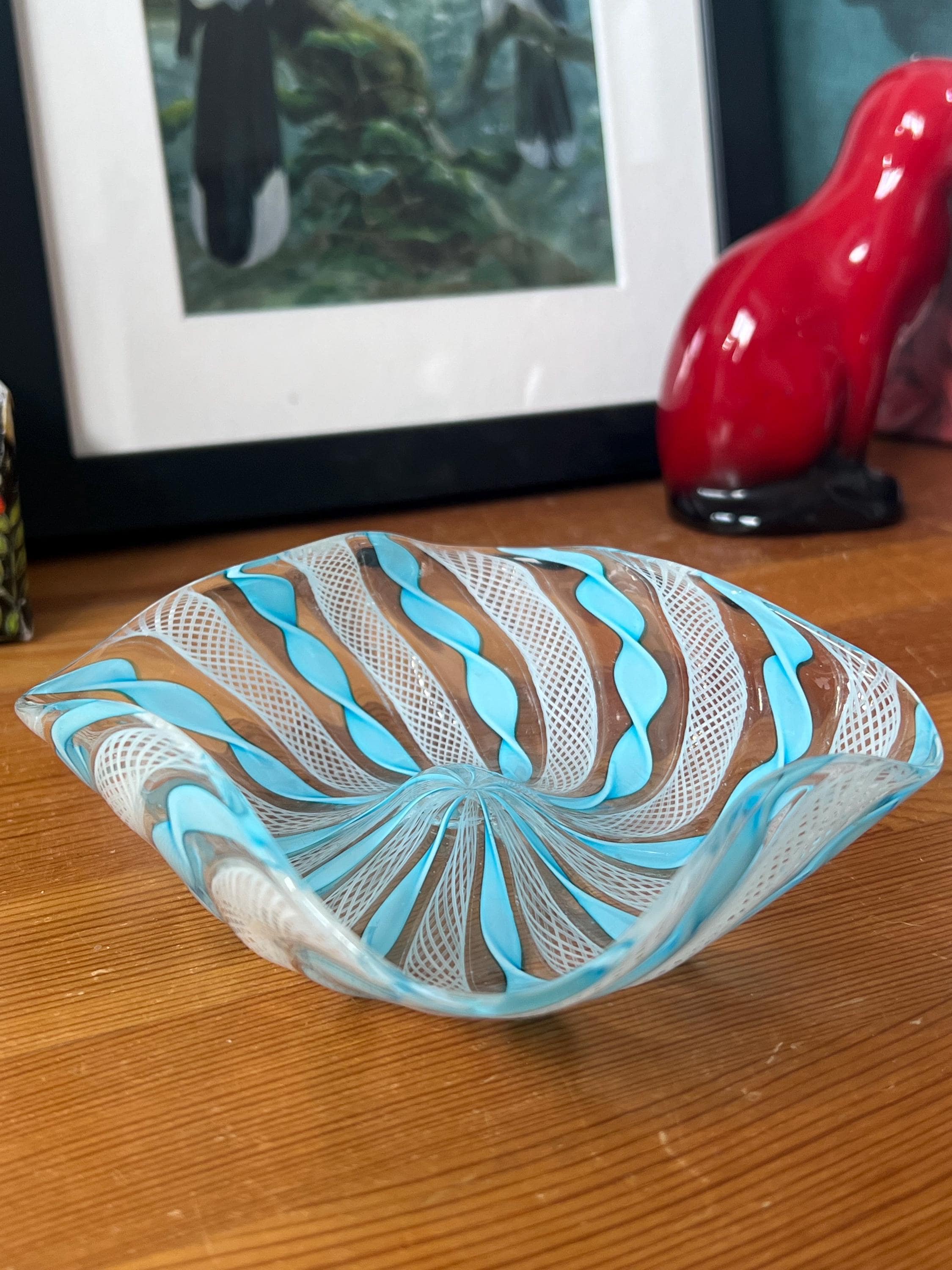 Murano Zanfirico Glass - Etsy