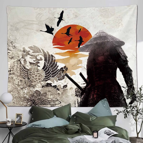 Wall Hanging Japanese Etsy