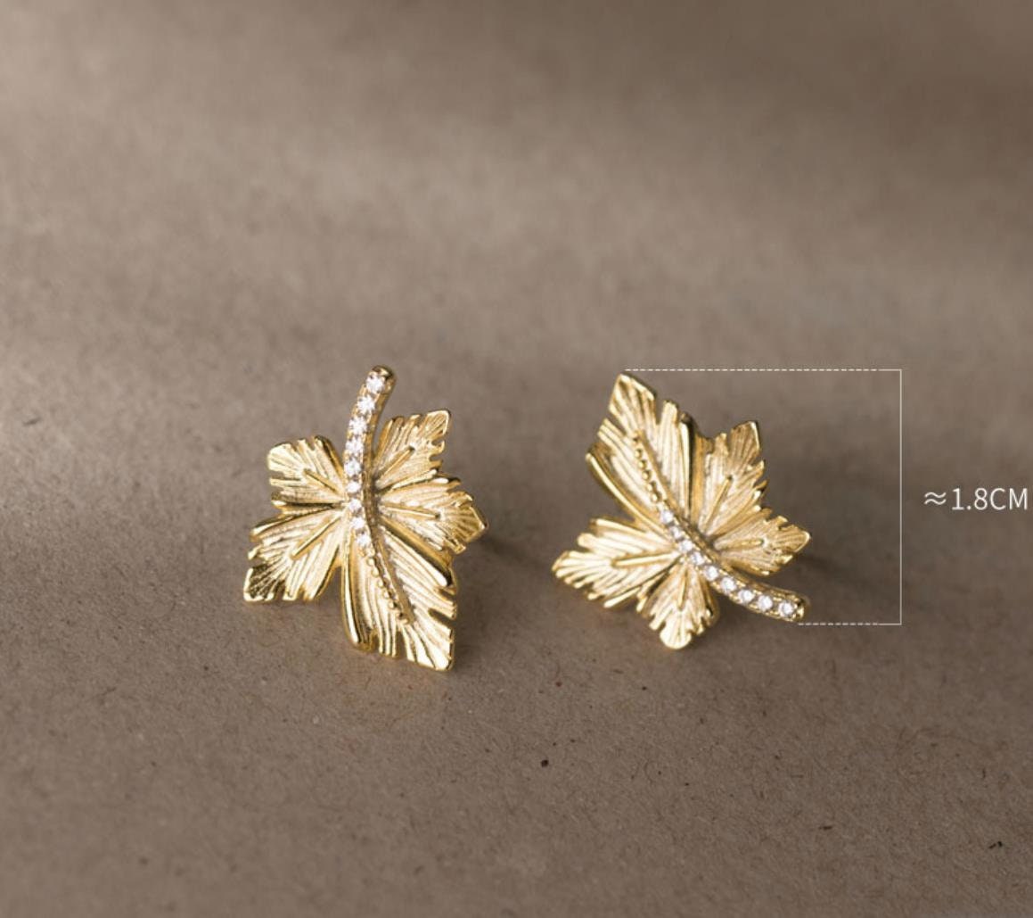 Details more than 133 chinar leaf earrings best