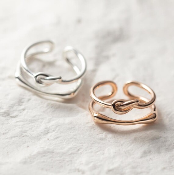S925 double band rainbow ring outlet