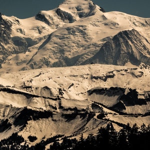 Mont Blanc poster
