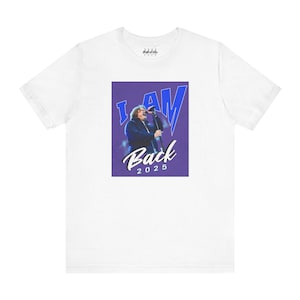 I Am Back 2025 - Lewis Capaldi Design Unisex T Shirt by Rhythmic Rags - Exclusive Unique Lewis Capaldi T Shirt Designs for Dedicated Fans