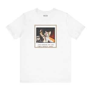Turning Off Sad Songs - Lewis Capaldi Design Unisex T Shirt by Rhythmic Rags - Exclusive Unique Lewis Capaldi T Shirt Designs