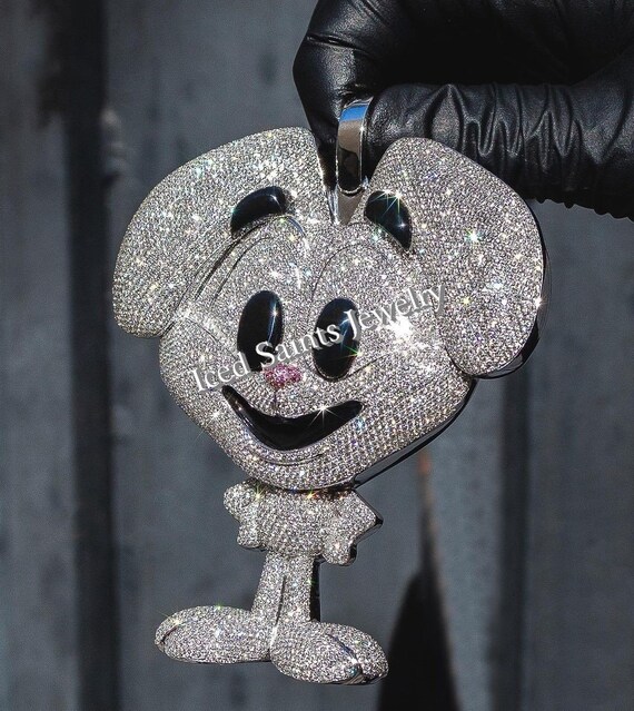 Cartoon Pendant Cartoon Diamond Pendant Mans/cartoon Pendant - Etsy