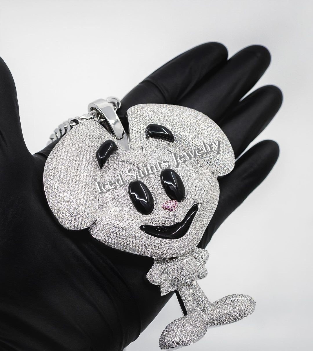 Cartoon Pendant Cartoon Diamond Pendant Mans/cartoon Pendant Iced Out Cartoon Pendant Diamond