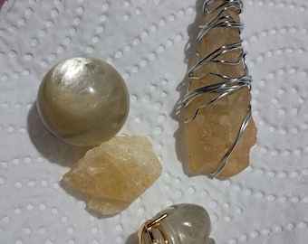 Anillo raro de cristal del desierto libio PIXIU con baño de oro, amuleto de cristal del desierto libio, danburita dorada, mica dorada, pieza única, suerte, riqueza, protección mágica.