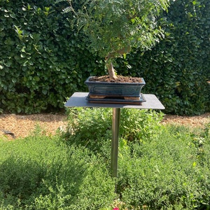 Pflanzenständer Blumenständer Bonsai Metall Stecktisch Bild 7