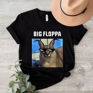 iPhone X/XS Big Floppa - Camisa para niños, diseño de gato caracal