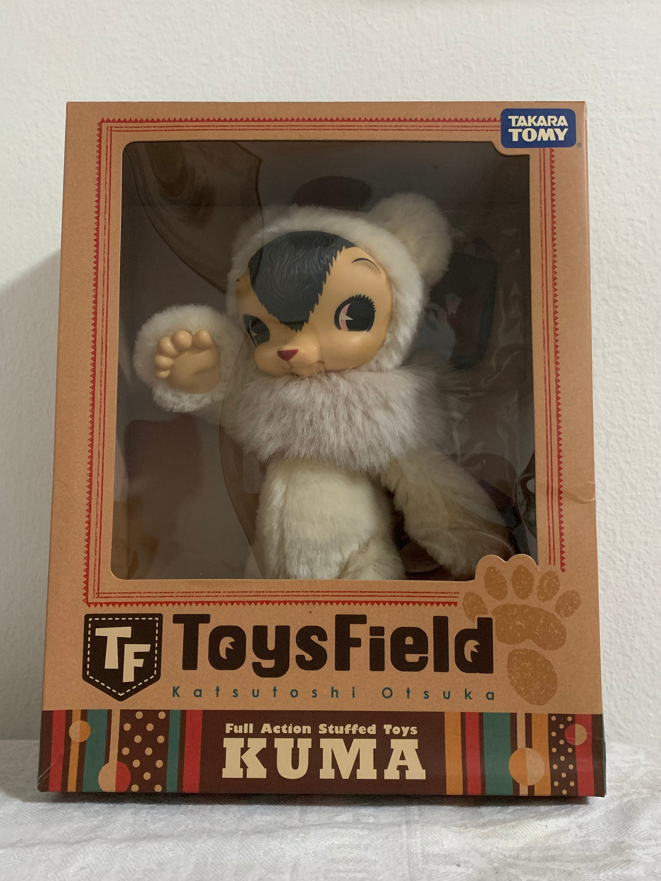TAKARA TOMY TOYS FIELD KUMA BUNNY USAGI ALMOND SOUFFLE 30CM