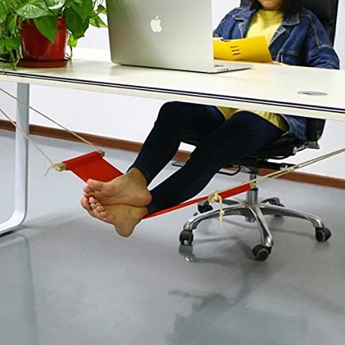 CPFurnitureStar Graffiti Linen Ottoman Round Footstool for Couch Desk Soft  Step Stool Padded Foot Rest with Non-Skid Pine Legs