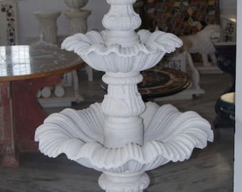 Jairi Traders  white marble fountain