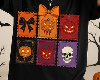 Retro Halloween Png, Halloween Cat Ghost Pumpkin Png, Vintage Halloween Png, Girly Halloween Png, Spooky Season Png, Black Cat Png, Fall Png