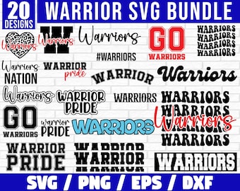 Warriors svg Bundle, Team Mascot Svg, Warriors Team Svg, Stacked Warriors SVG, Warriors Mascot svg, Warriors svg, Warriors School Team svg