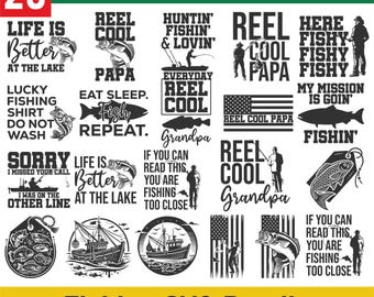 Fishing Svg | Fishing Svg Bundle | Fishing Svg for Cricut | Fishing Svg Sayings | Fishing Svg Decals | Fishing Cut File | Vector Png