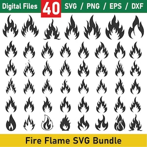 Fire SVG Bundle, Fire Flames Svg, Flames Frame Svg, Fire Frame Svg, Fire Png , FIRE SVG, Fire ClipArt, Fire Svg Files