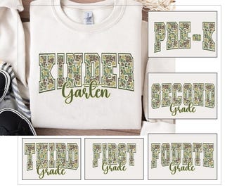 Retro Back to School Boys Old Camo PNG Bundle, Pre-K to Third Grade Png, School Boy Sublimation, Kindergarten Design, First Day PNG