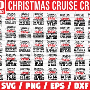 Christmas Cruise Crew Svg Bundle, Family Christmas Cruise 2023 Svg, Matching Family Cruising Svg, Most Likely Cruise, Most Likely svg