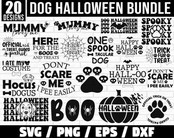Dog Halloween SVG Bundle, Halloween Dog svg, Dog Bandana svg, Dog Bundle svg, Dog Lover svg, Funny Dog svg, Dog Quote svg, Dog Mama svg