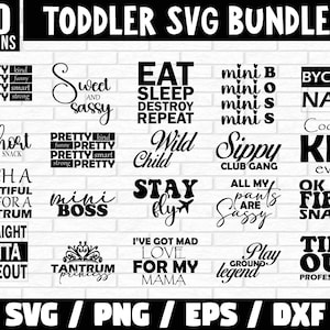 Toddler Svg Bundle, Toddler Shirt Svg, Kids Shirt Svg, Funny Cut File, Toddler Png, baby girl svg, baby boy svg, kids toddler svg