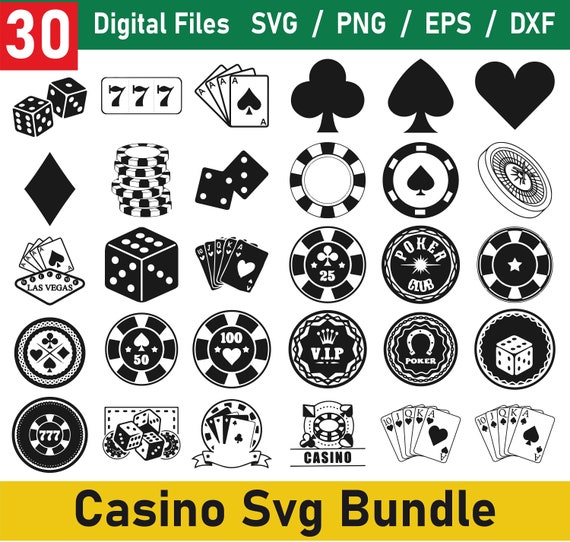 Casino Svg Bundle, Dice and Royal Flush Spade SVG , Vegas Svg, Playing Cards Svg, Casino SVG, Digital Download