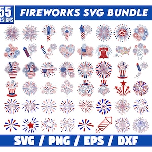 Fireworks Svg Bundle, Firecracker SVG, 4th of July Firework png Bundle, Fireworks, USA fireworks, Firecracker Svg, fireworks clipart