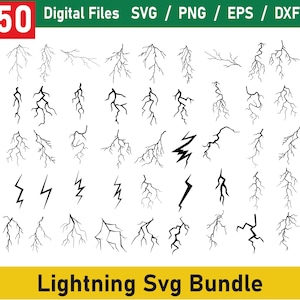 Lightning Svg, Lightning Svg Bundle, Lightning Bolt Svg, Flash Svg, Lightning Clipart, Lightning Bolt Png, Lightning PngBundle