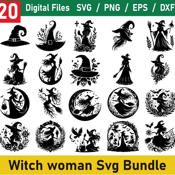 Vector Witch Witch Vector - Etsy