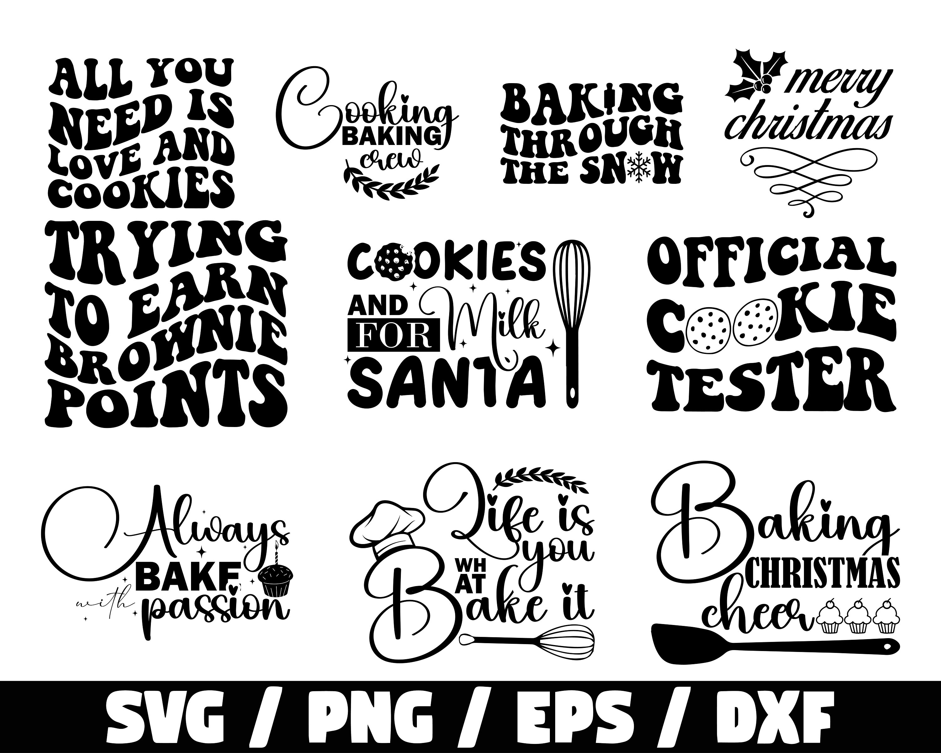 Christmas Pot Holder SVG Bundle, Potholder SVG, Christmas SVG Bundle