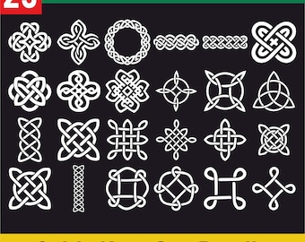 Celtic Knot Svg Bundle, Celtic Knot Clipart, Celtic Knot Cricut, Valhalla svg, Celtic Svg, Celtic SVG Cut Files for Cricut, Knots Clovers