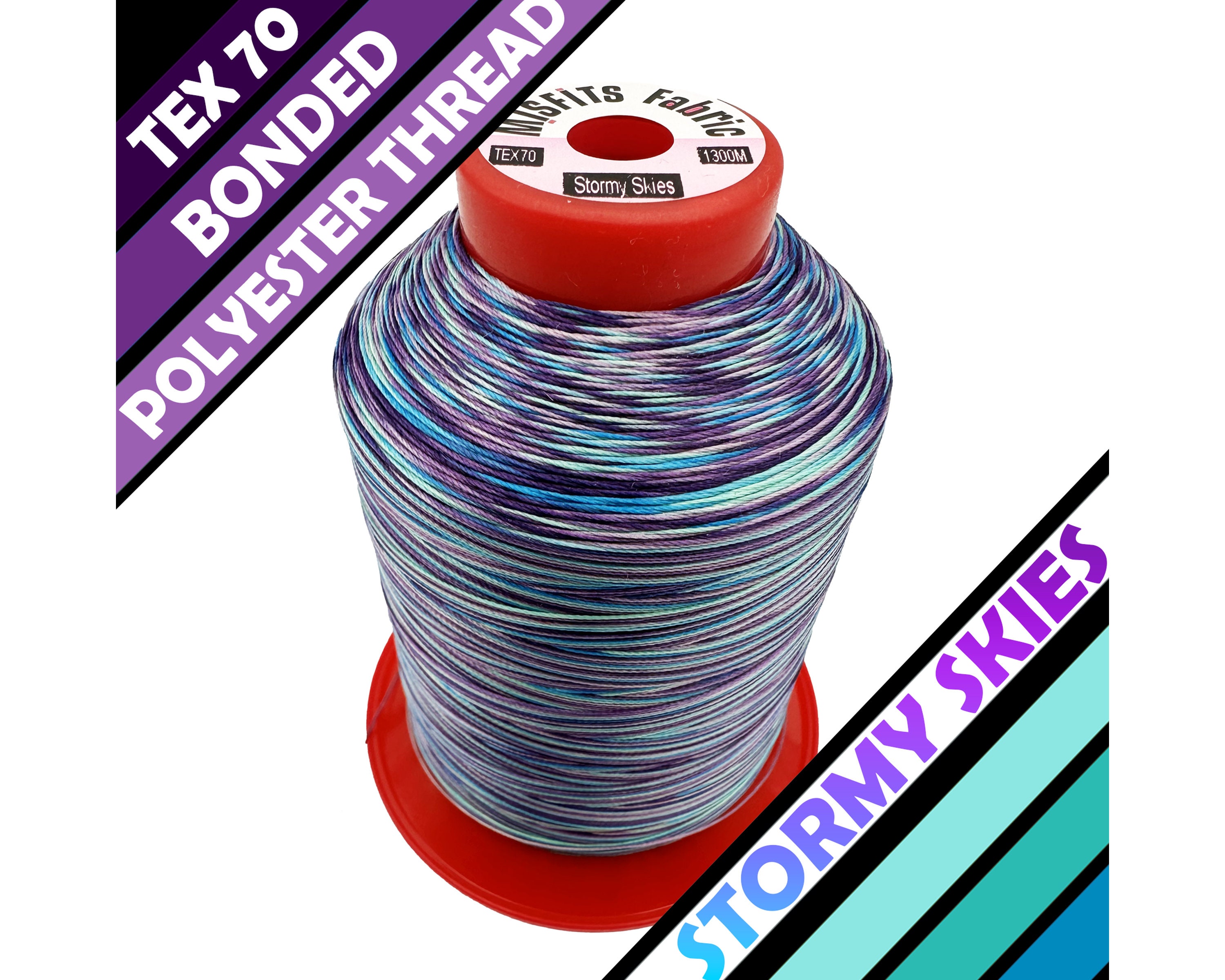Tex 70 Premium Bonded Nylon Sewing Thread #69 - Royal Blue