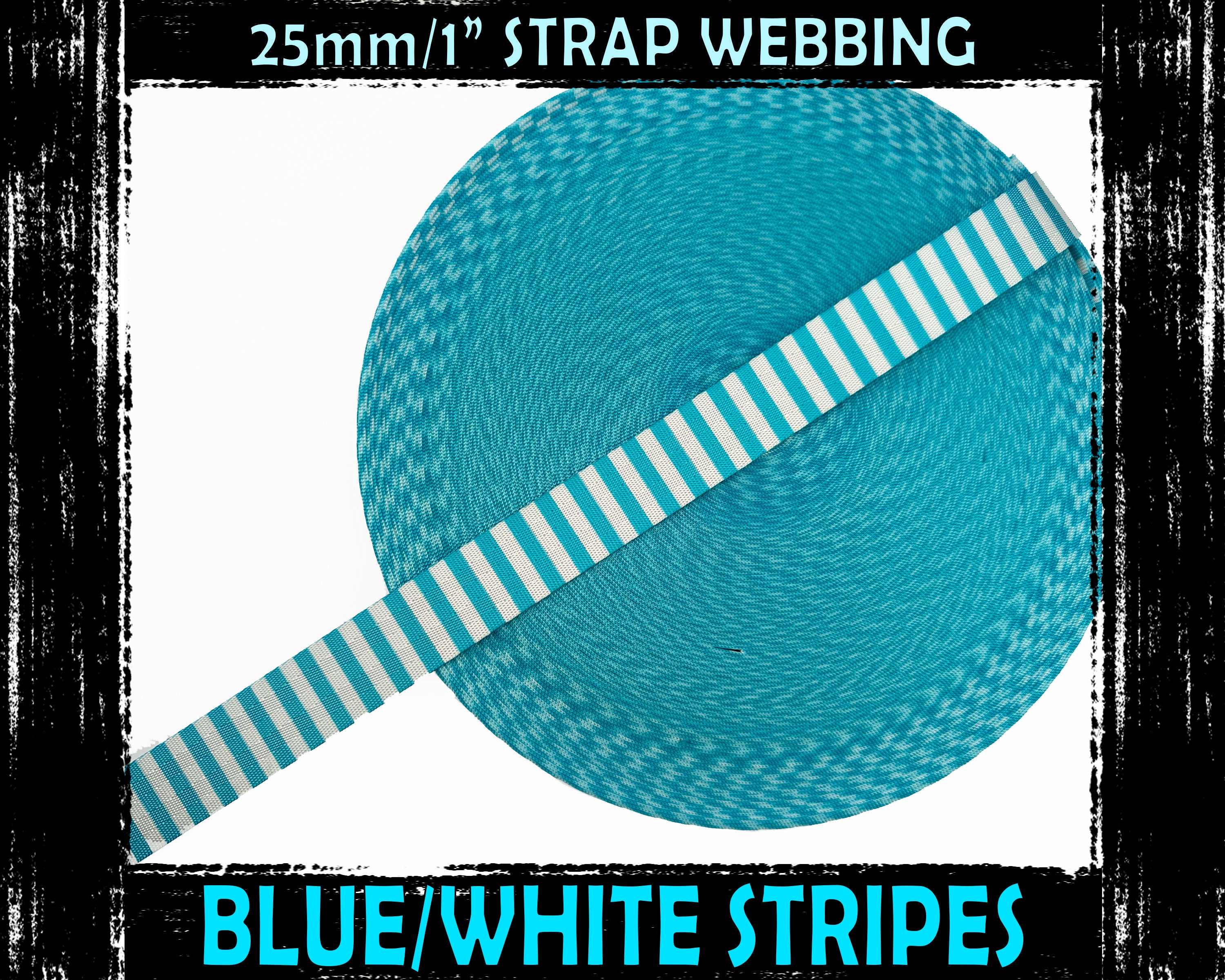 Nylon Rainbow Stripe Button - 25mm Nylon Rainbow Stripe Button - 25mm