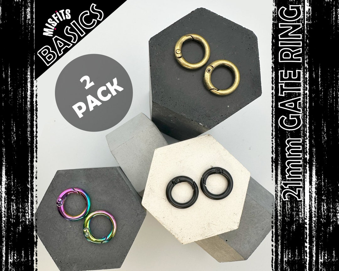 Gate Ring Color Gate Rings, 21mm Diameter, Spring O Keyring - Etsy