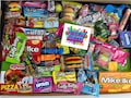 American Sweets Candy Gift Box 50 Piece Birthday Hamper USA Candies