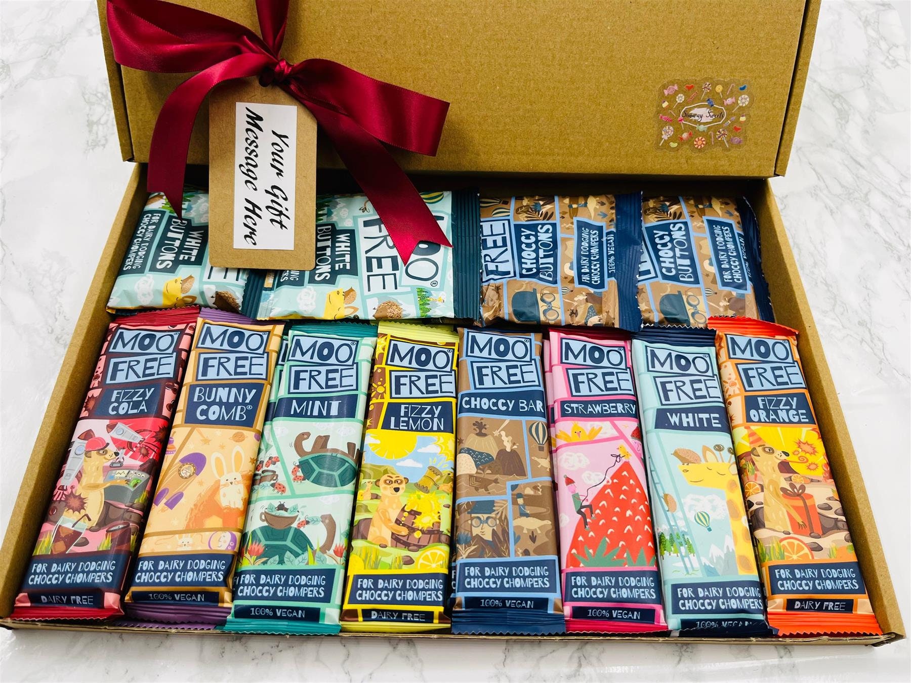 Moo Free Chocolate Gift Box Vegan Hamper Gluten Dairy Soya Etsy UK