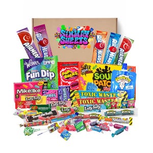 American Sweet Box Large Candy Gift Hamper USA Sour Patch