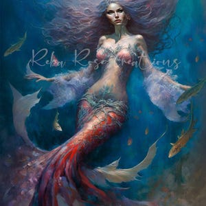 0150 Swim with Me A4 rice paper