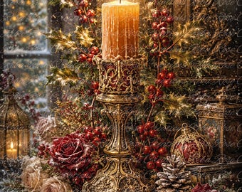 0419 Christmas Flame