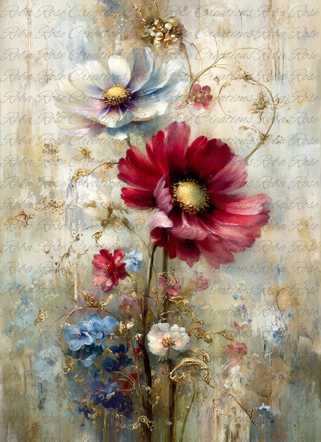 Grace Writ Rice 2419 Grace on Thee A4 Rice Paper - Etsy