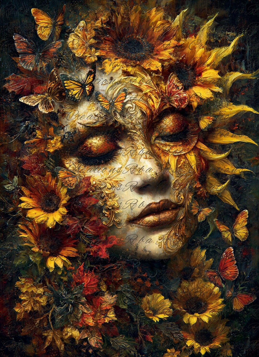 2623 Embers of Autumn Dreamtime - Etsy