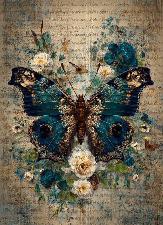 2705 Beautifully Broken Butterfly