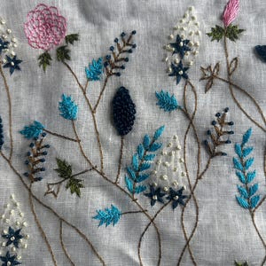 embroidered