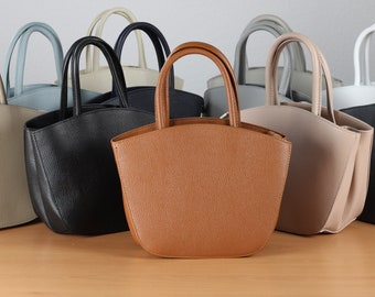 Leder Damen Handtasche, Umhängetasche aus echtem schwarzem Leder, Umhängetasche, Geschenk für Sie