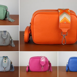 Leather Crossbody Bag for Women, Belly Bag with Strap, Genuine Leather Shoulder Bag, Travel Belt Bag, gift for her