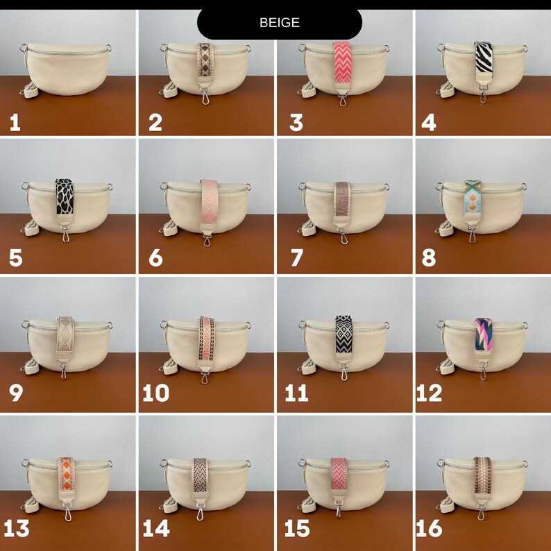 Leather Crossbody Bag With Extra Strap Leather Shoulder Bag Etsy