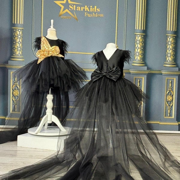 Golden Tulle Dress